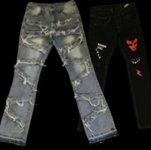 TWO DISCOUNTED* Y2K STYLE JEANS